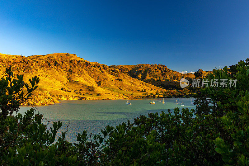 Purau Bay， Ōtautahi Christchurch, Sunset